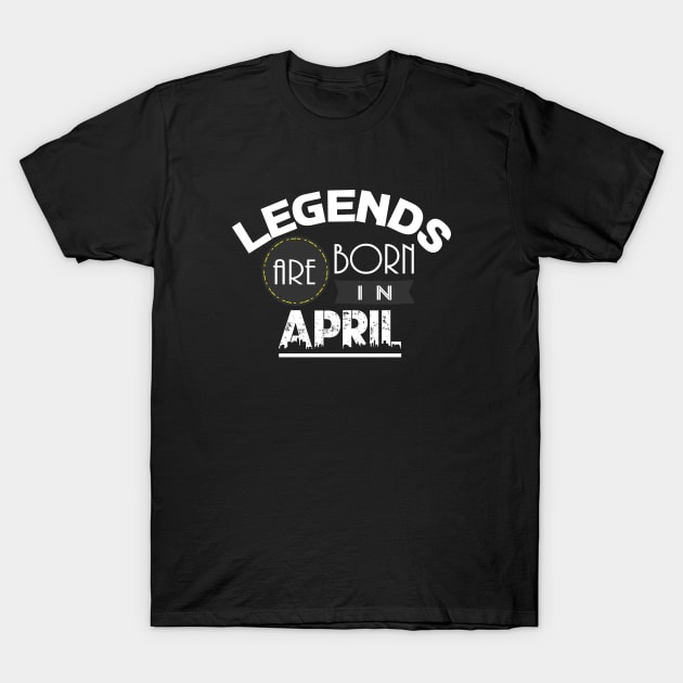 April T-Shirt by worshiptee